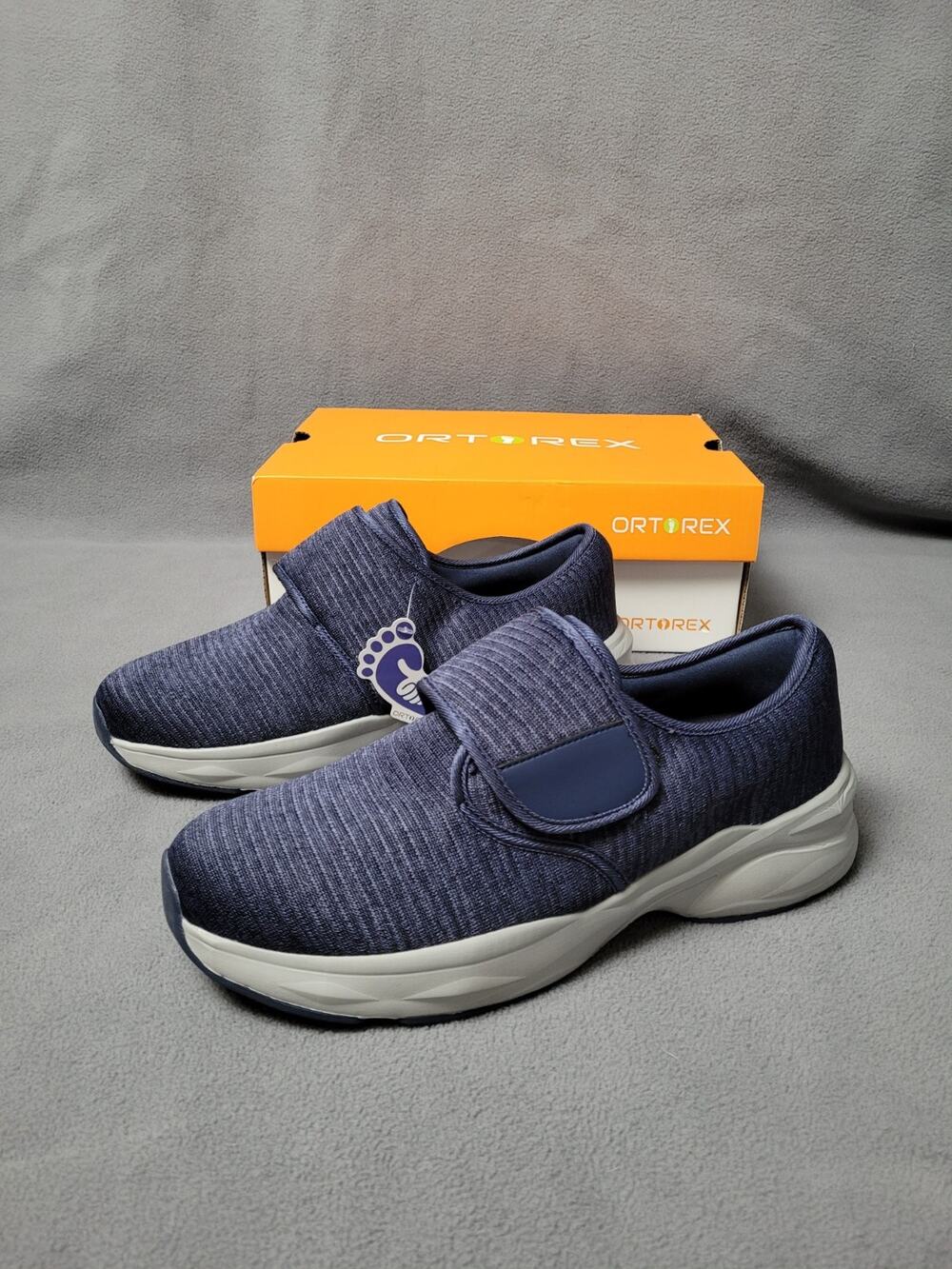 ORTOREX Womens Orthopedic Diabetic Walking Sneakers Swollen Feet Shoes Size 11